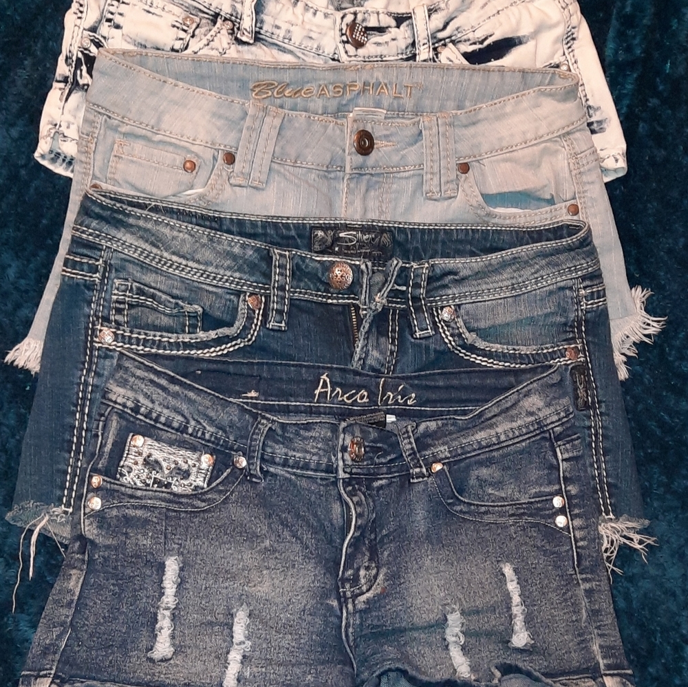 4 Pair Lot Designer Shorts